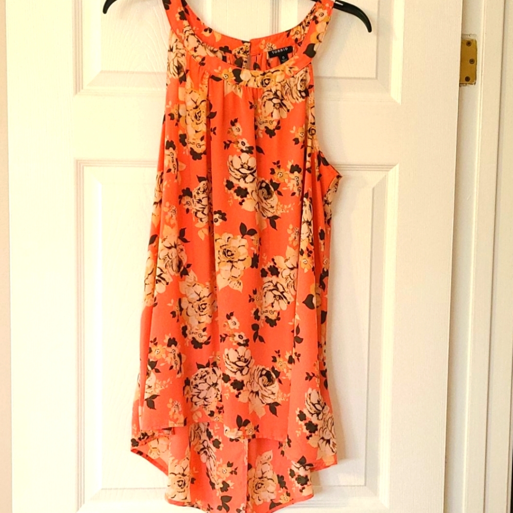 Torrid Size 0 Large (10-12) Blouse Shirt